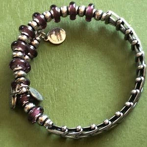 Alex and Ani *RARE* Silver Fleetwood Bracelet